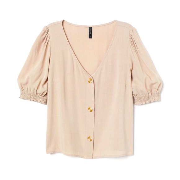 H&M Tops - H&M Puff Sleeve Blouse